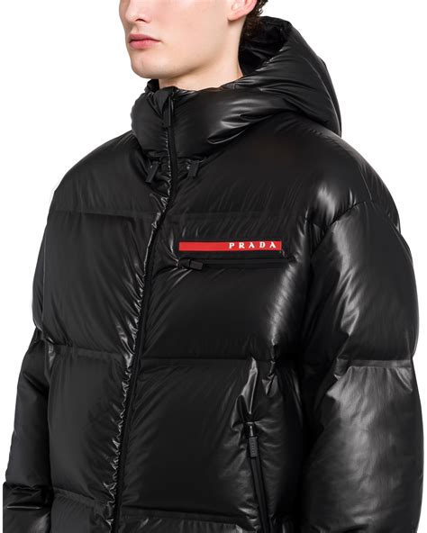 prada coat men's puffer.